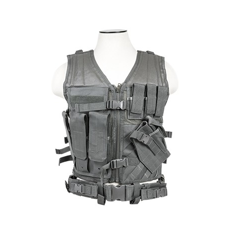 Tactical Vest [2XL+] - Urban Gray