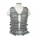 PALS/ MOLLE Vest [MED-2XL] - Digital Camo