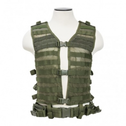 PALS/ MOLLE Vest [MED-2XL] - Green