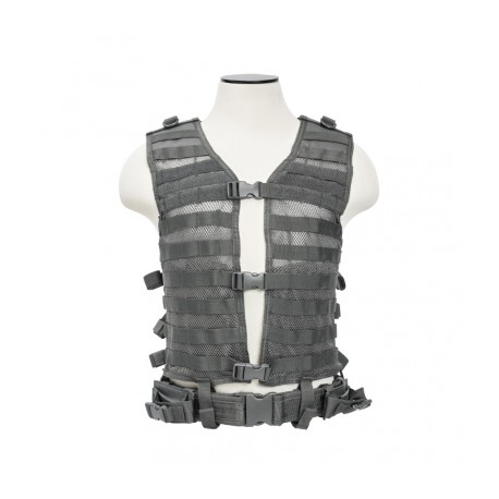 PALS/ MOLLE Vest [MED-2XL] - Urban Gray