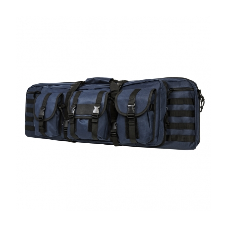 Double Carbine Case 36” - Blue with Black Trim