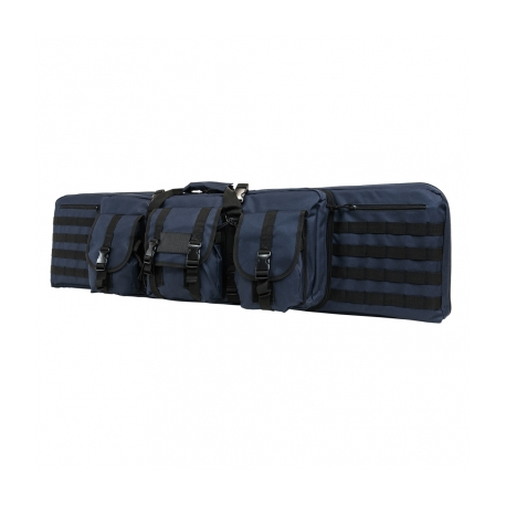 Double Carbine Case 46" - Blue with Black Trim