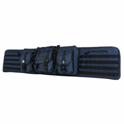 Double Carbine Case 55” - Blue with Black Trim