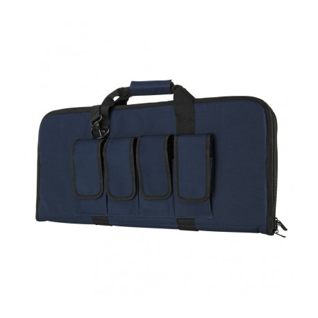 28" Subgun,AR & AK Pistol Case - Blue w/Black