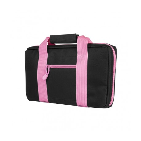 Discreet Pistol Case - Black with Pink