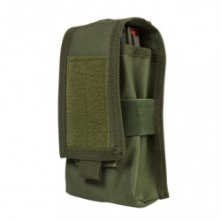 2 AR/AK Mags or Radio Pouch - Green