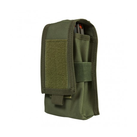 2 AR/AK Mags or Radio Pouch - Green