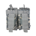 Double AR and Pistol Mag Pouch - Digital Camo