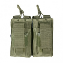 Double AR and Pistol Mag Pouch - Green