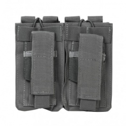 Double AR and Pistol Mag Pouch - Urban Gray