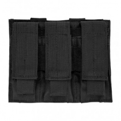 Triple Pistol Mag Pouch - Black