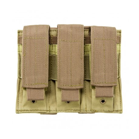 Triple Pistol Mag Pouch - Tan