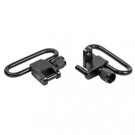 1" Lockable Sling Swivels - Black