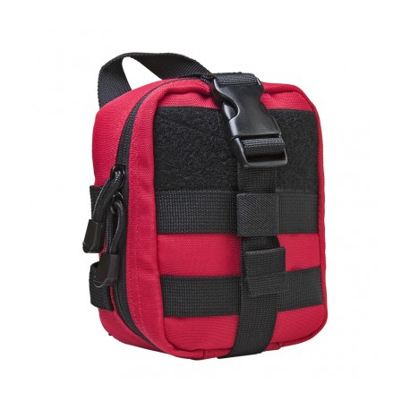 Small Molle EMT Pouch - Red w/Black Trim