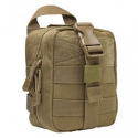 Small Molle EMT Pouch - Tan