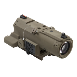 ECO MOD2 4X34 Scope w/GRN Laser/NAV LED /TAN