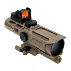 GEN3 USS 3-9X40 Scope w/Red Dot/MIL-DOT-Tan