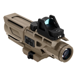 GEN3 USS 3-9X40 Scope w/Red Dot/P4 Sniper-Tan