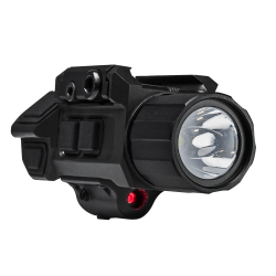 GEN3 Pistol Flashlight w/Strobe & Red Laser