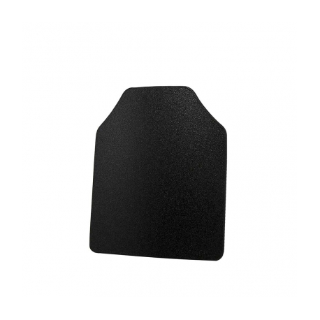 UHMWPE CURVED SHOOTERS CUT 10"X12" LEVEL IIIA HARD BALLISTIC PLATE/ PISTOL CALIBER PROTECTION