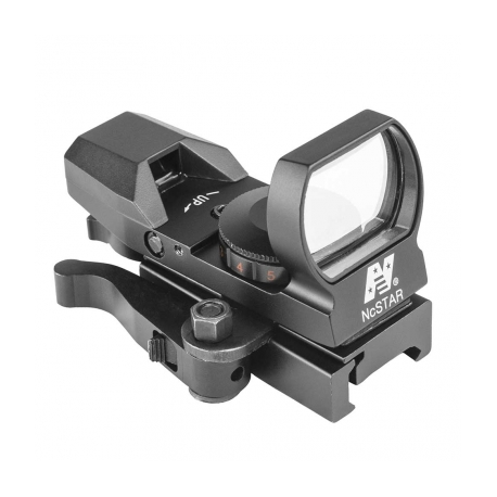 Red & Green Reflex Sight with 4 Reticles and QR Mount - Black