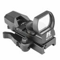 Red & Green Reflex Sight with 4 Reticles and QR Mount - Black