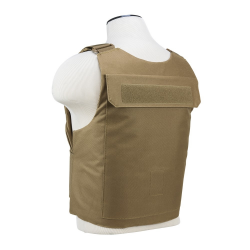 Discreet Plate Carrier (8"X10" Armor Panel Pocket)/ Fits: Xsml-Small/ Tan New Color