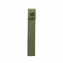 MOLLE LONG 6" THUMB SNAP STRAPS/ 4 PACK/ GREEN