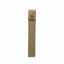 LONG 6" THUMB SNAP STRAPS/ 4 PACK/ TAN