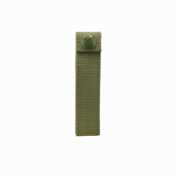 Molle Small 4" Thumb Snap Straps/ 4 Pack/ Green