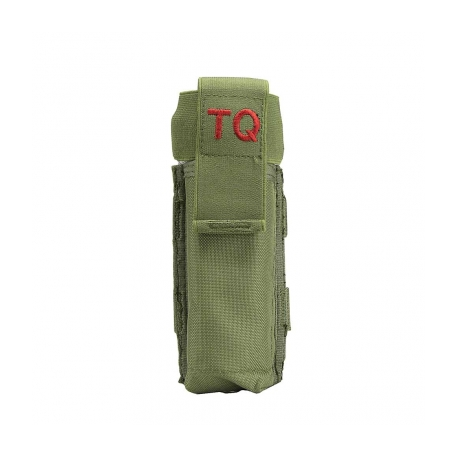 Molle Tourniquet With Elastic Flap - Green