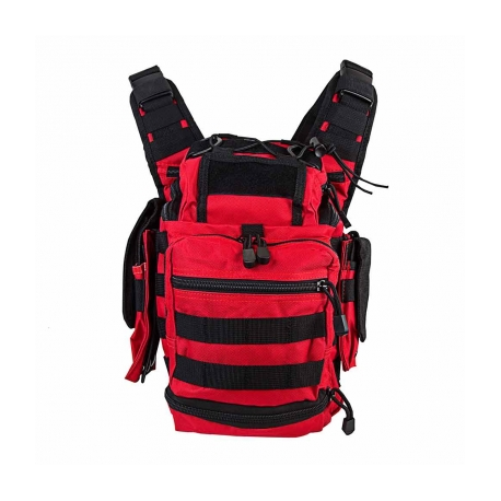 1st Rspndrs Utlty Bag - Red with Black Stripe