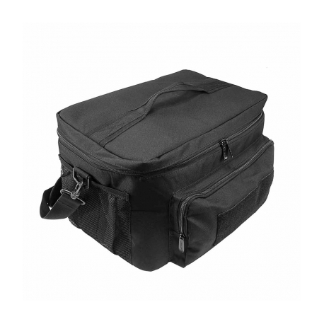 Medium Insulated Cooler Lunch Box With Molle/Pal Webbing/ Black