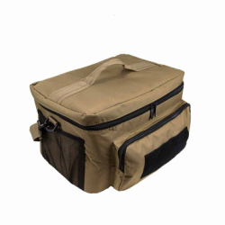 Medium Insulated Cooler Lunch Box With Molle/Pal Webbing/ Tan