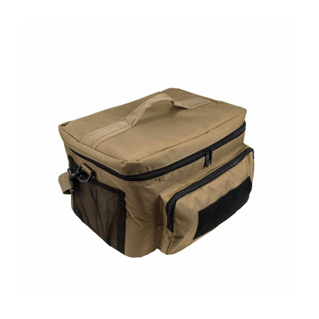 Medium Insulated Cooler Lunch Box With Molle/Pal Webbing/ Tan