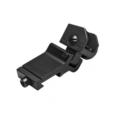 AR15 45 Degree Offset Flip-Up Rear Sight