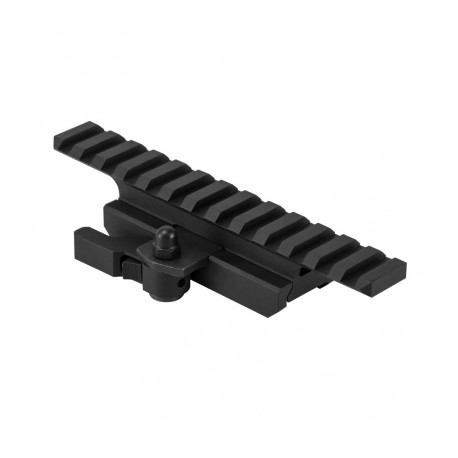 Gen2 Ar15 3/4" Picatinny Rail Riser Mount With Locking Quick Release Mount