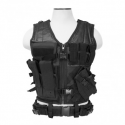 Tactical Vest [MED-2XL] - Black