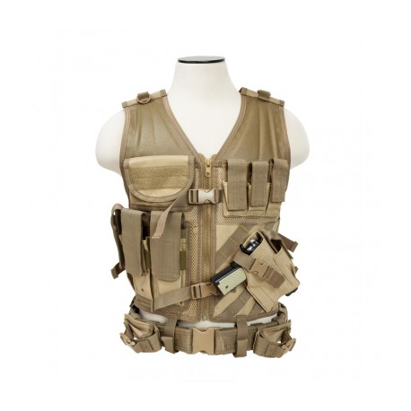Tactical Vest [MED-2XL] - Tan