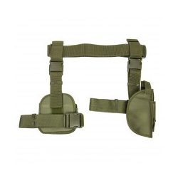 Drop Leg Holster & Mag Pouch X4 - Green