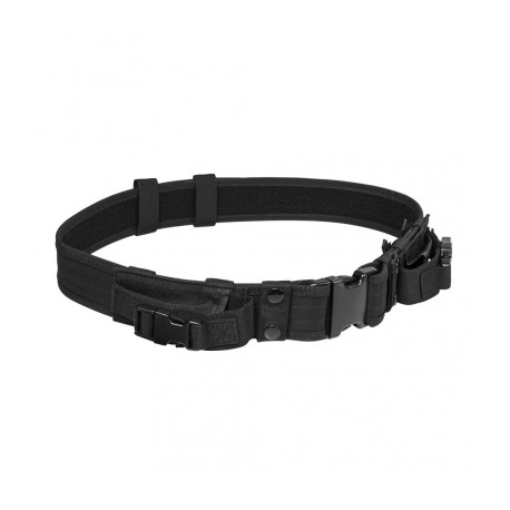 Tactical Belt w/Two Pouches - Black