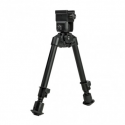 Bipod w/QR Weaver Mount & Notched Legs