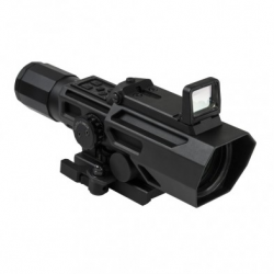 ADO 3-9X42 Scope w/Flip Up Red Dot Optic-Blk