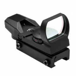 Red & Green Four Reticle Reflex Optic - Black