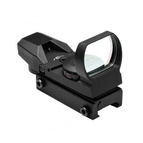 Red & Green Four Reticle Reflex Optic - Black