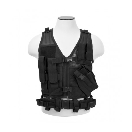 Tactical Vest [XSM-SM] - Black