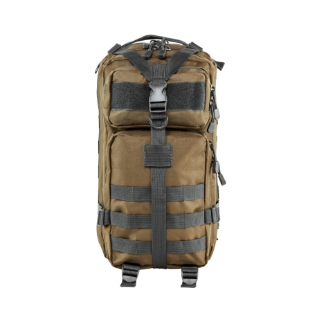 Small Backpack - Tan with Urban Gray Trim