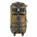 Small Backpack - Tan with Urban Gray Trim