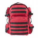 Tactical Backpack - Red with Black Trim