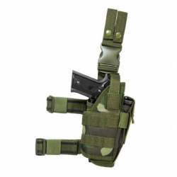 2955 Drop Leg Tactical Holster - Woodland Cam